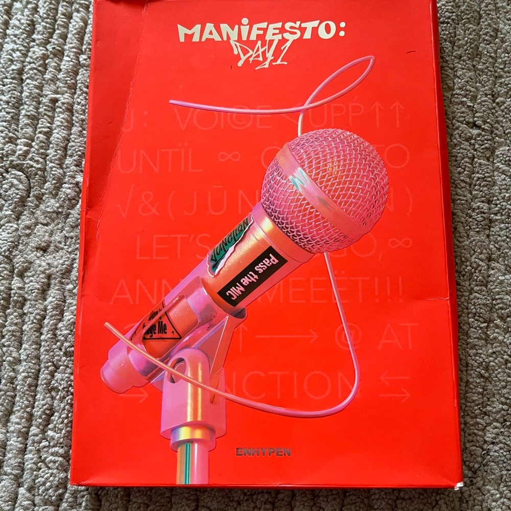Hype Manifesto: Day 1 — Red CD Album